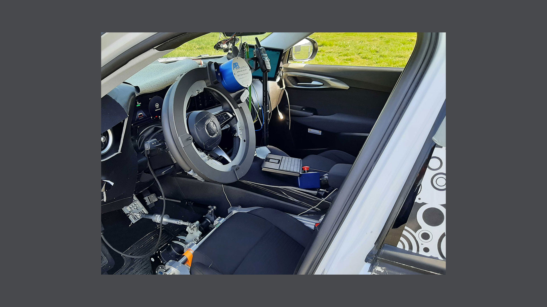 Photo of the interior of a car