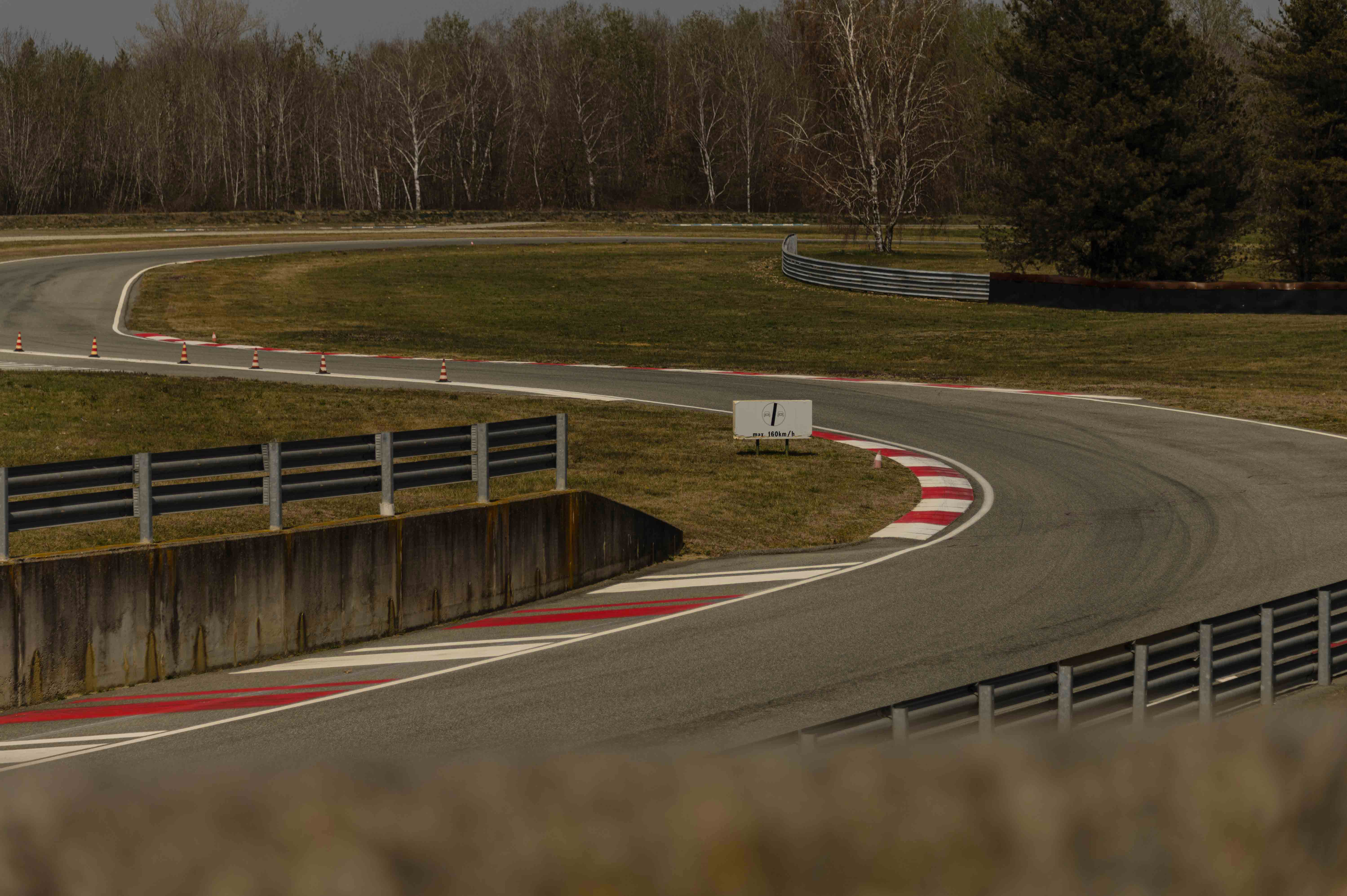 Photo of an Alfa Romeo track curve