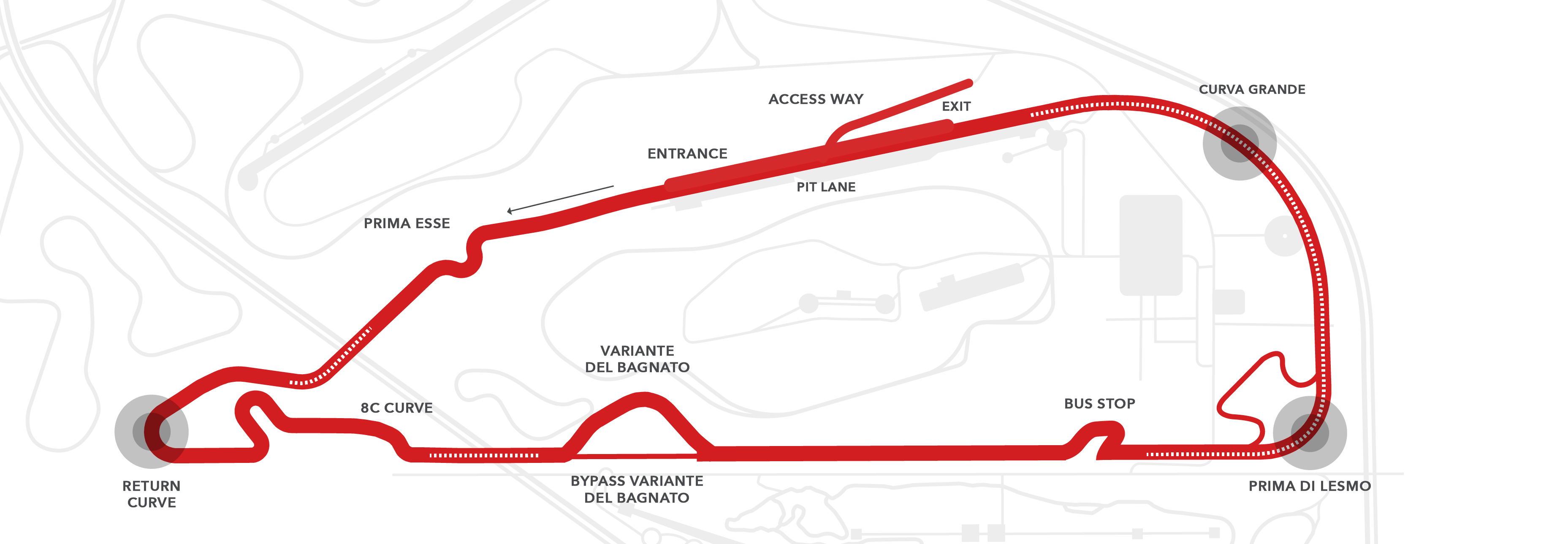 Alfa Romeo track map