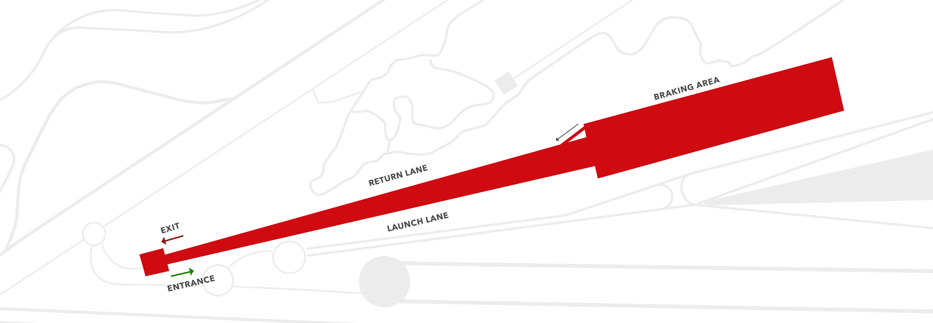 Low Mu track map