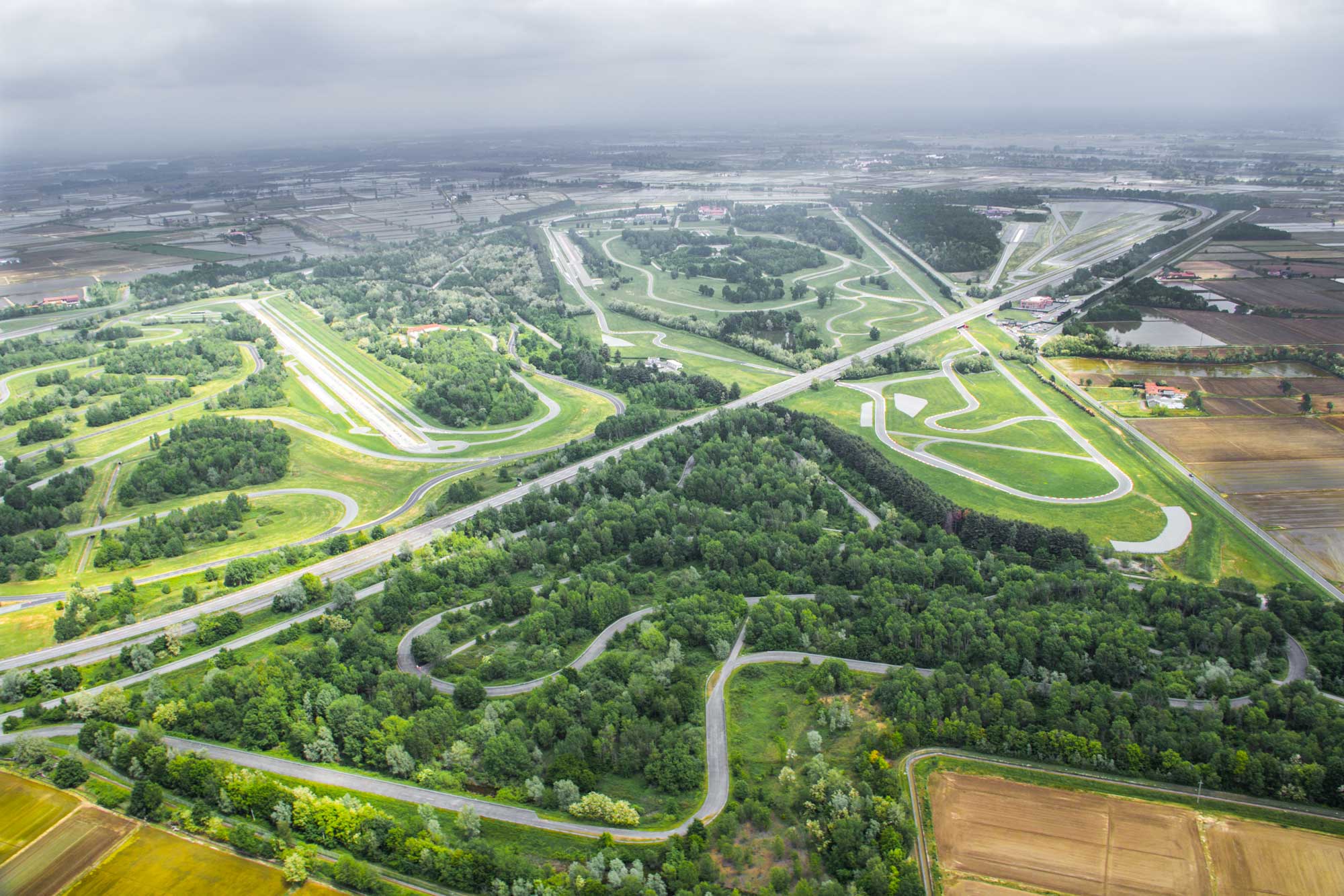 Photo of a Rally simulation track